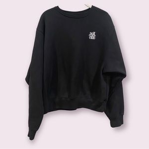 Brunette the Label x Midnight Paloma Self Care Club Crewneck Pullover Sweatshirt